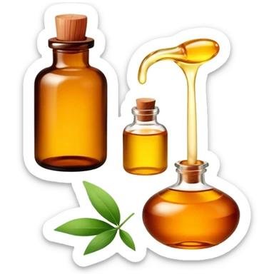 Essencial oil sticker