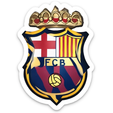 Escudo barça sticker