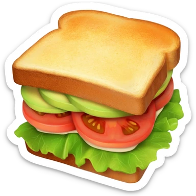 Sandwich sticker