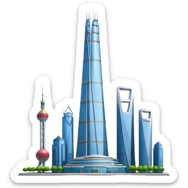 Shanghai Tower sticker