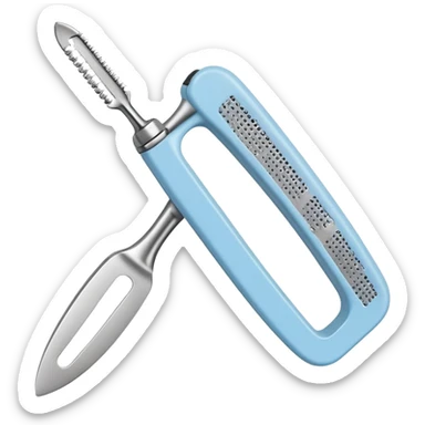 babyblue microplane sticker