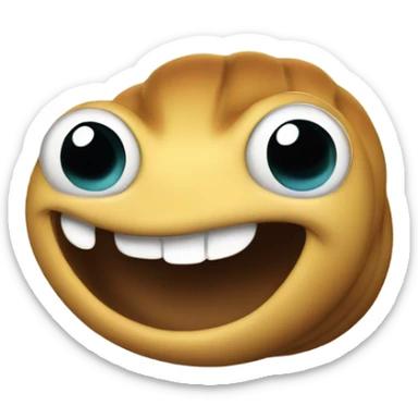 Slug saying yes  sticker