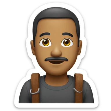 tubarão com cartola sticker