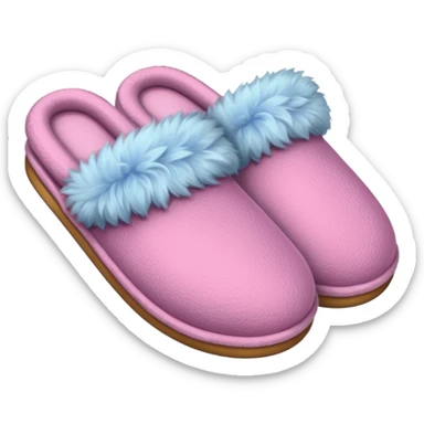 Pantufa fofa sticker