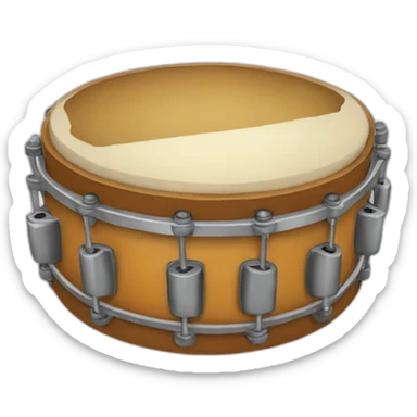 tambourine sticker