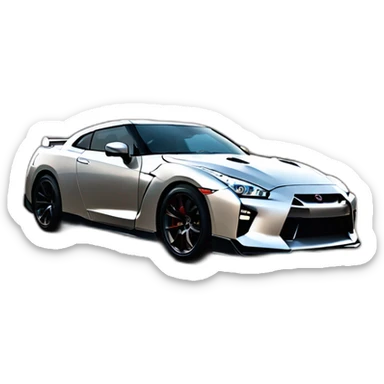 nissan gtr35 drive a toyota supra mk4 sticker