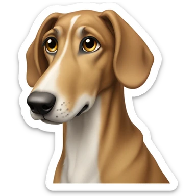 Afgan hound sticker