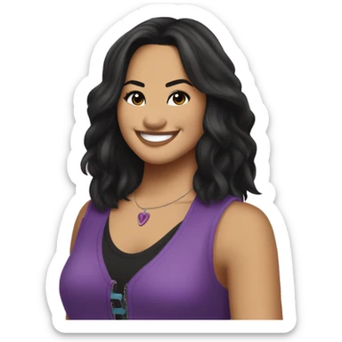 mitchie torres disney channel camp rock demi lovato mitchie torres sticker