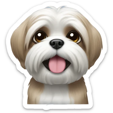 Shi tzu sticker