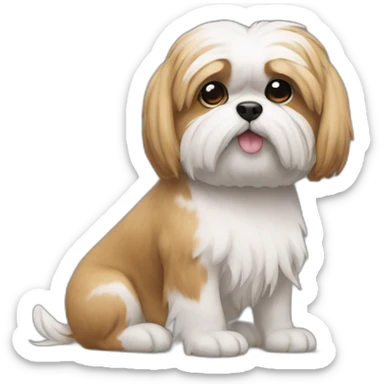 Shitzu sticker
