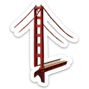 Make a full city of San Francisco  sticker