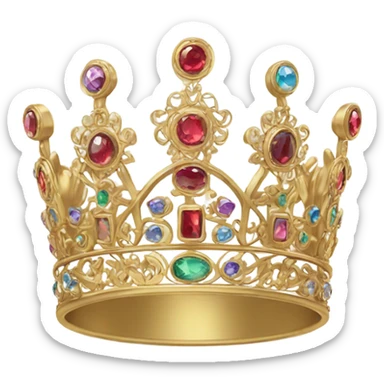 Queen crown sticker