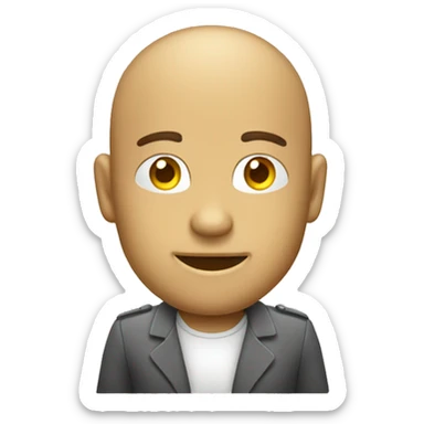 Ladron con bolsa de dinero sticker