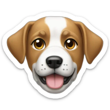 chien sur un yz sticker