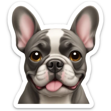 French bulldog sticker