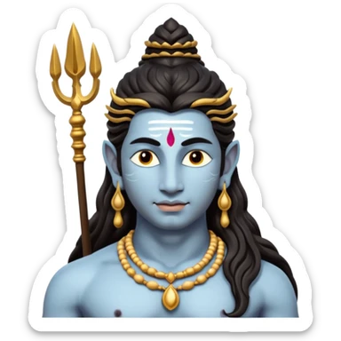 lord shiv sticker