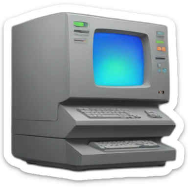 rgb recent computer sticker