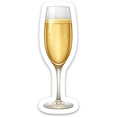 Champagne sticker