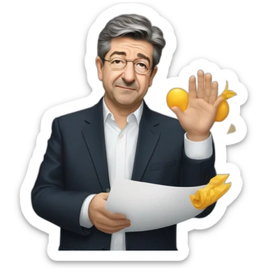 Jean Luc Melenchon sticker