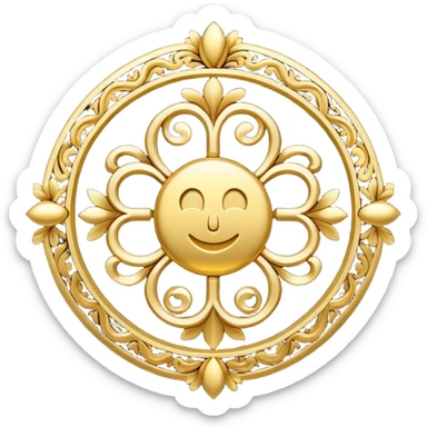 patience symbol sticker