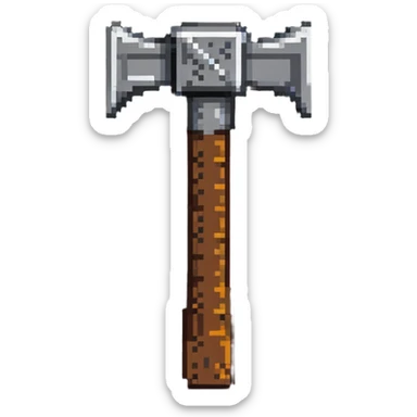 mjolnir thor's hammer sticker