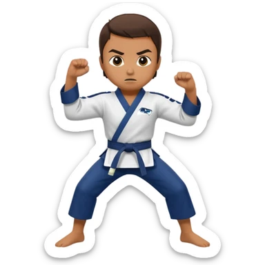 Seattle Seahawks Karate sticker