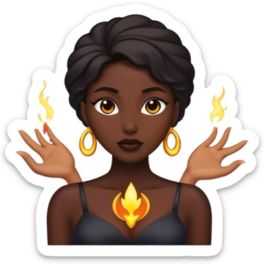 Dark feminine energy  sticker