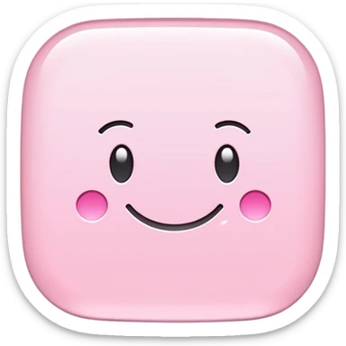 Light pink text messages sticker