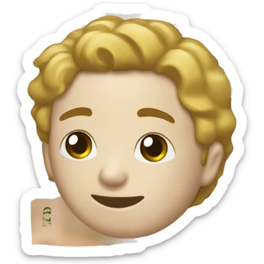 alguien enojado con cara de billete sticker