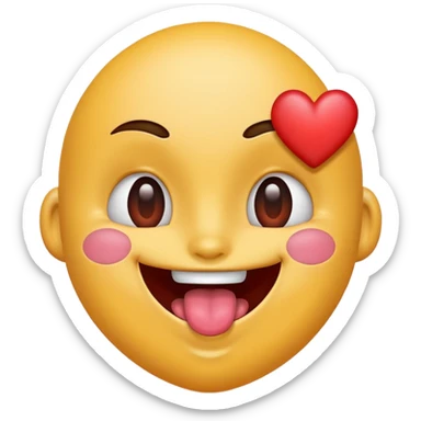 🥺😋 this two emoji combined  sticker