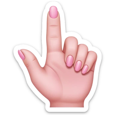 pinkie promise sticker