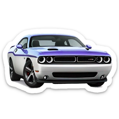 Dodge challenger sticker