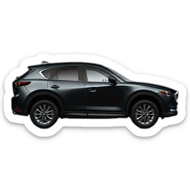 Black Mazda CX-50 sticker