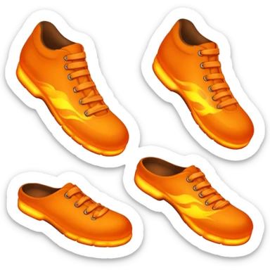 Footsteps of fire sticker