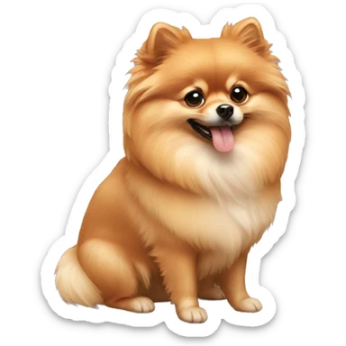Pomeranian   sticker