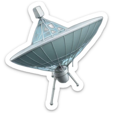 Satellite Antenna sticker