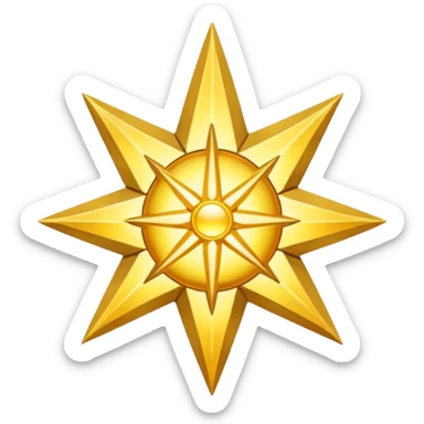 Wisdwisdom justice 8 star sticker