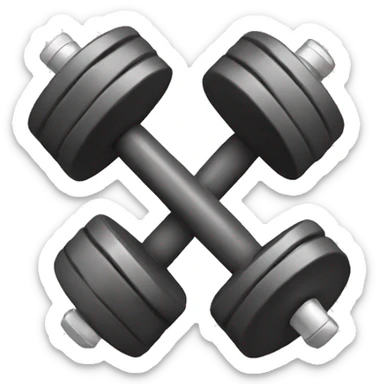 Dumbbell emoji sticker