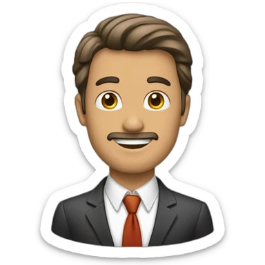 Hombres de negocios  sticker