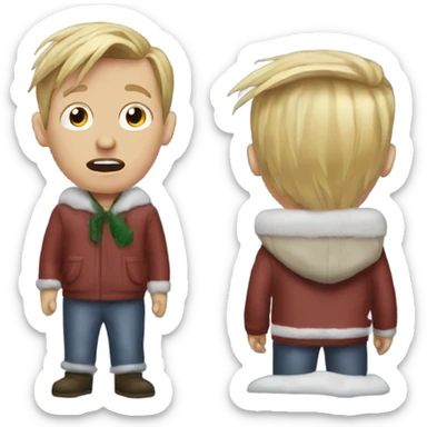 Kevin McCallister Home Alone sticker