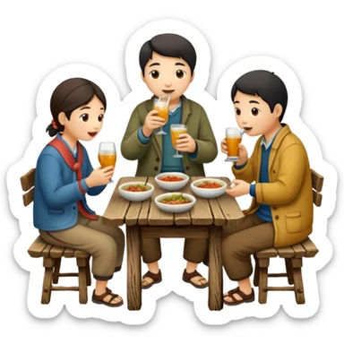 Tung tung sahur sticker