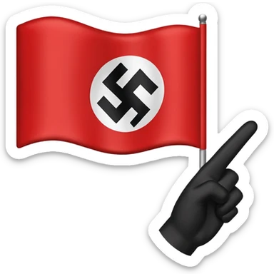 Nazi almayası sticker