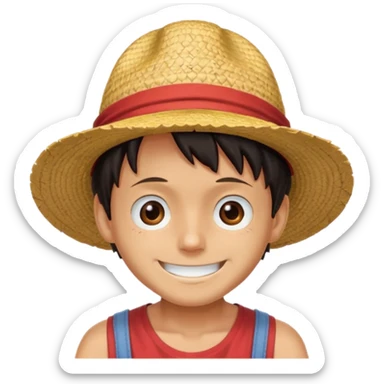 Luffy sticker