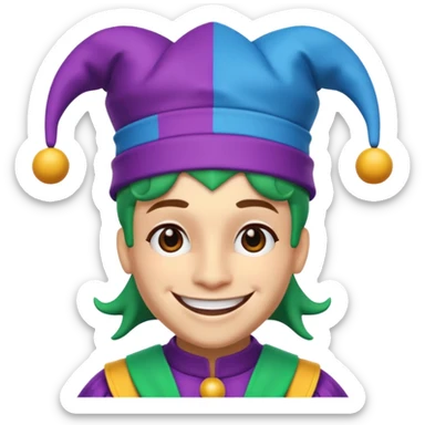 jester from roblox sticker