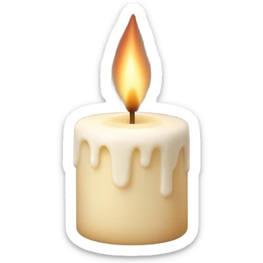 Candle sticker