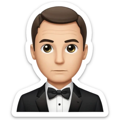 James bond sticker