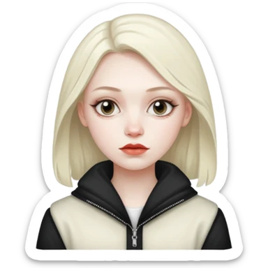 Russian underground fashion sticker