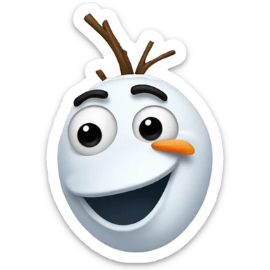Olaf the snowman sticker