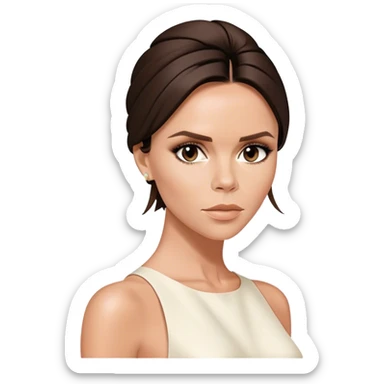 Victoria Beckham circa 1997 sticker
