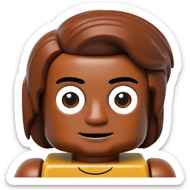 lego homme bois sticker